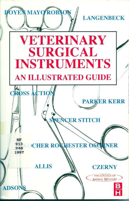 Veterinary Surgical Instruments: An Illustrated Guide | VetBooks